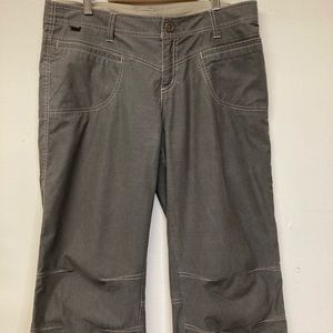 Kuhi Womans Crop Hiking Pants Size 10